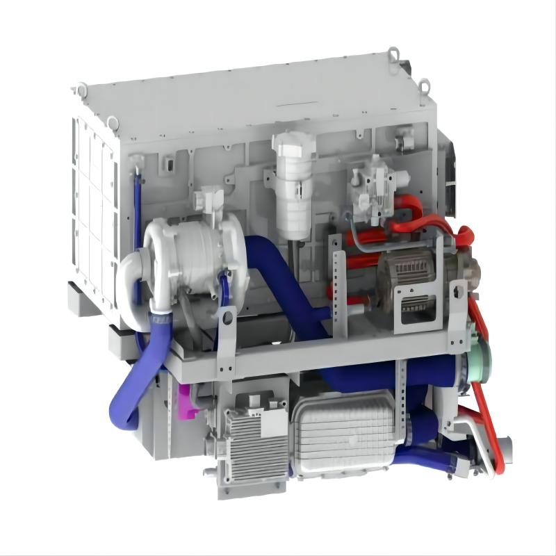 سیستم پیل سوختی هیدروژنی غشای تبادل پروتون خودرو 125KW